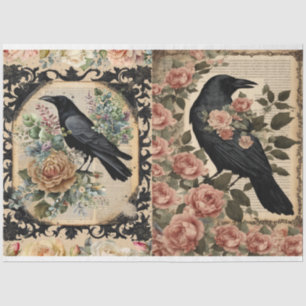 Crows tissue tissue paper
