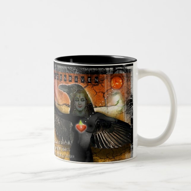 CROWSHE MARS Two-Tone COFFEE MUG (Right)