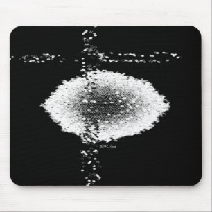 "Crozz Cruzified in Blk" Mouse Pad