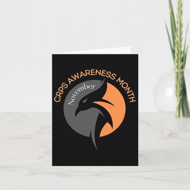 Crps Awareness - Complex Regional Pain Syndrome 1  Card (Front)
