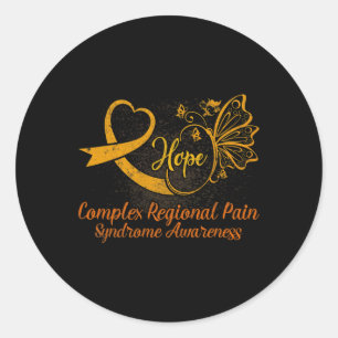 CRPS Awareness Complex Regional Pain Syndrome Nove Classic Round Sticker