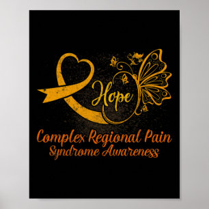 CRPS Awareness Complex Regional Pain Syndrome Nove Poster