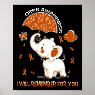 Crps Awareness Elephant 1  Poster