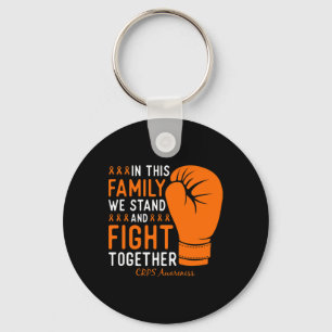 Crps Awareness Family Fight Support Boxing Glove Key Ring