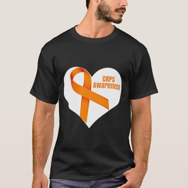 CRPS Awareness Heart Tee (Front)