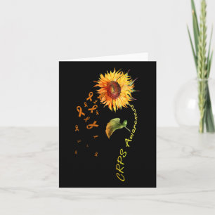 Crps Awareness Sunflower Tees Card