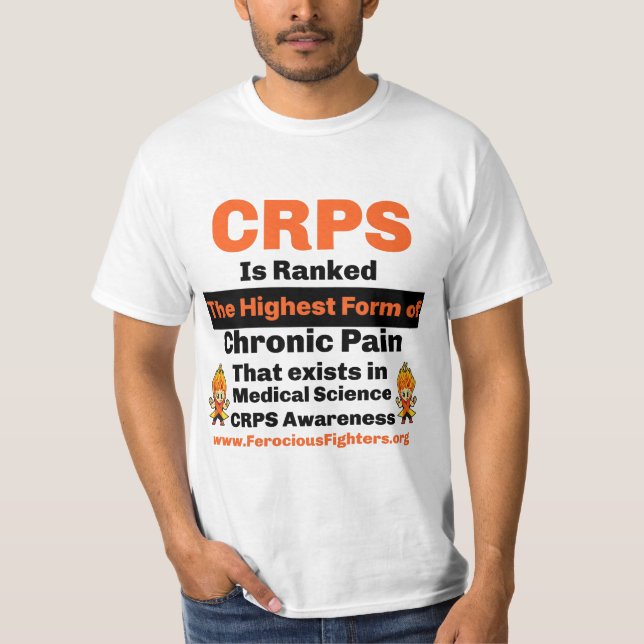 CRPS Awareness T-Shirt (Front)