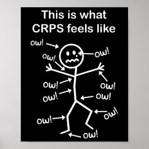 Crps Awareness - This Is What Crps Feels Like  Poster