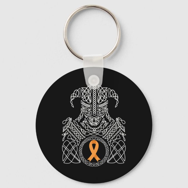 Crps Awareness Warrior - Ms Awareness Warrior  Key Ring (Front)