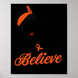Crps Awareness Warrior Unbreakable Superhero  Poster
