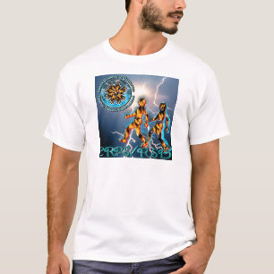 CRPS / RSD Blue Lightning & Turquoise Storm T-Shir T-Shirt
