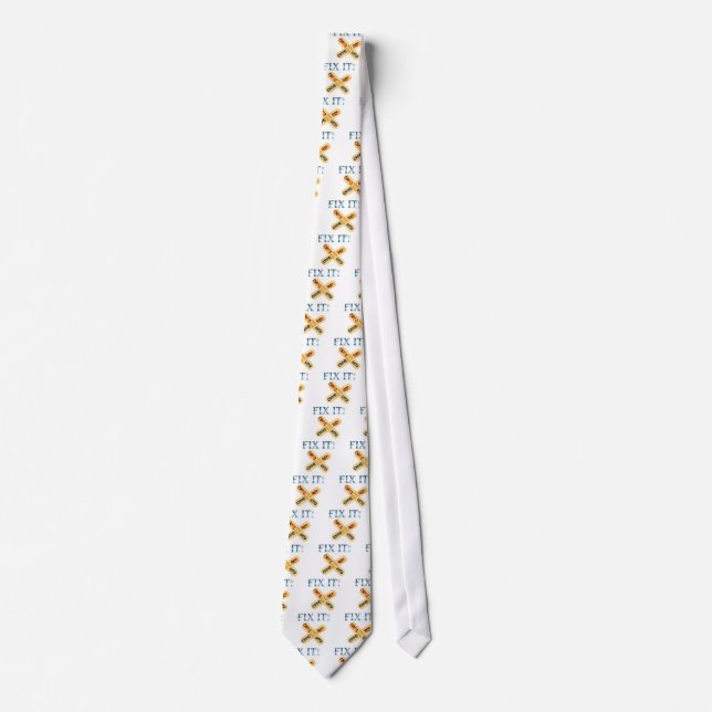CRPS / RSD Fix It ! Crossed Bandage Tie (Front)