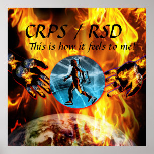 CRPS/RSD This is how it feels to me!  Blzn Poster