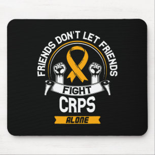 Crps Survivor Algodystrophy Awareness Ribbon Mouse Pad