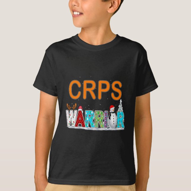 CRPS warrior Awareness  T-Shirt (Front)