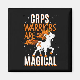 CRPS Warrior Magical Unicorn Orange Ribbon Causalg Magnet