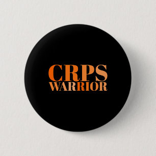 Crps Warrior Rsd Crps Awareness 6 Cm Round Badge