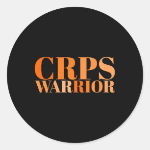 Crps Warrior Rsd Crps Awareness  Classic Round Sticker