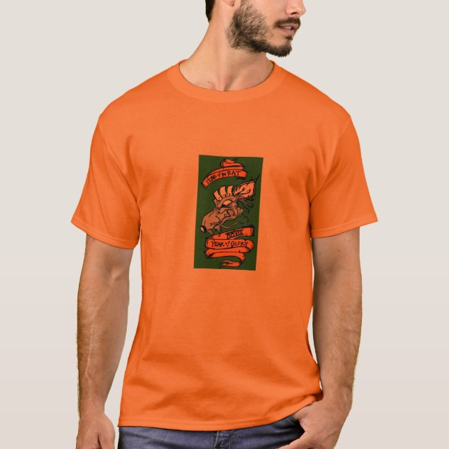 CRRFC Orange Whips - Customised T-Shirt (Front)