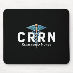 Crrn Certified Rehabilitation Registered Nurse Hos Mouse Pad