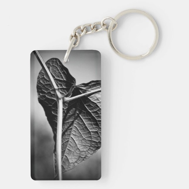 crucified heart key ring (Back)