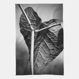 crucified heart tea towel
