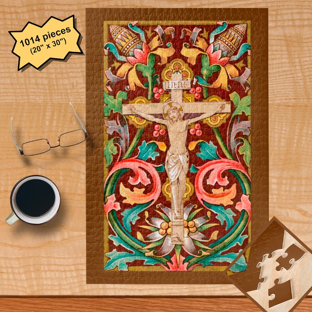 Crucified Jesus Lenten Jigsaw Puzzle (Creator Uploaded)