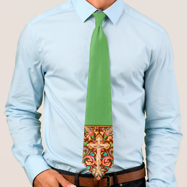 Crucified Jesus Lenten Tie (Creator Uploaded)
