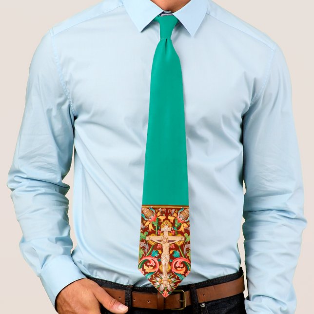 Crucified Jesus Lenten Tie (Creator Uploaded)