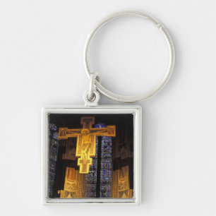 Crucifix above the High altar in the Santa Key Ring