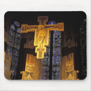 Crucifix above the High altar in the Santa Mouse Pad