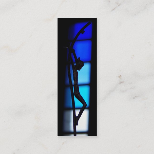 Crucifix bookmark business card (Front)