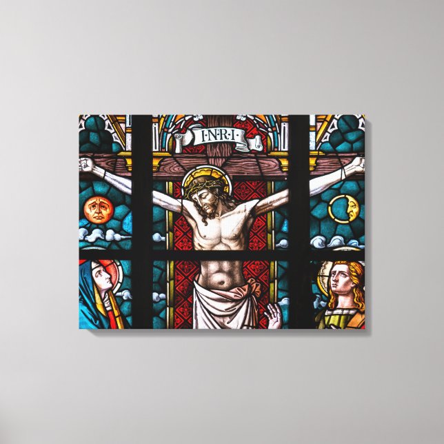 Crucifix Canvas Print (Front)