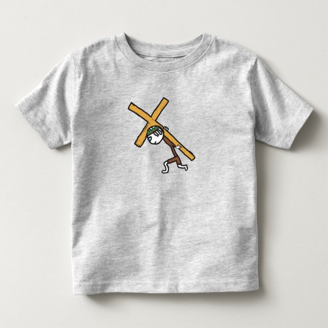 Crucifix Toddler T-Shirt (Front)