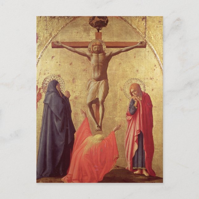 Crucifixion, 1426 postcard (Front)