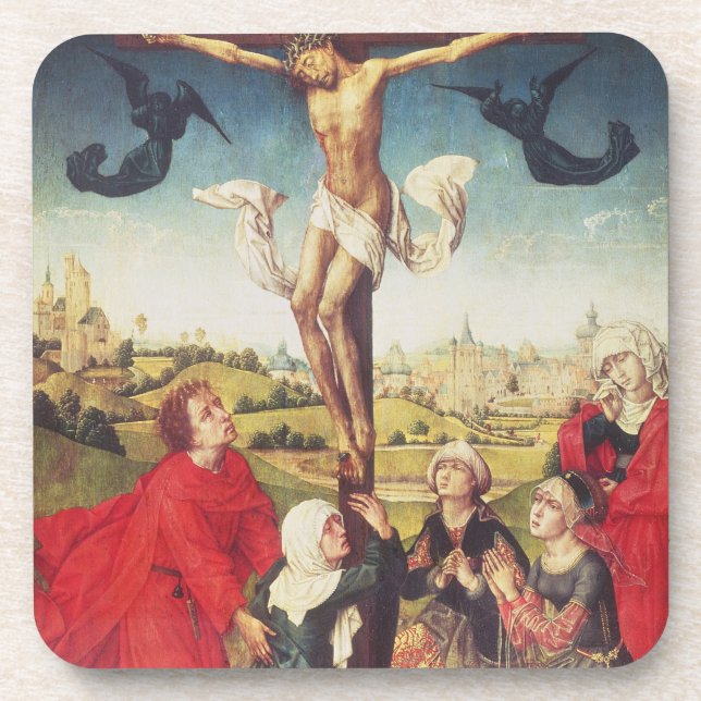 Crucifixion, c.1510 (oil on panel) coaster (Front)