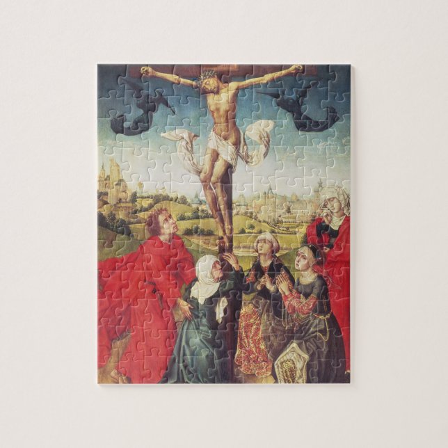 Crucifixion, c.1510 (oil on panel) jigsaw puzzle (Vertical)