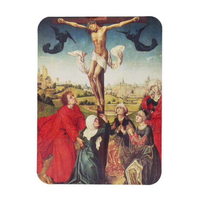 Crucifixion, c.1510 (oil on panel) magnet (Vertical)