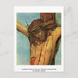 Crucifixion: Christ On The Cross Postcard