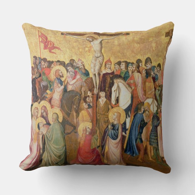 Crucifixion Cushion (Front)