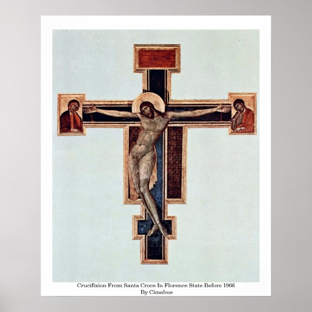 Crucifixion From Santa Croce In Florence State Poster (Front)