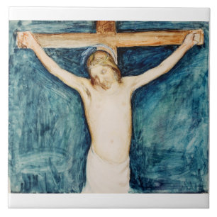 Crucifixion from the Altarpiece in the Church Tile