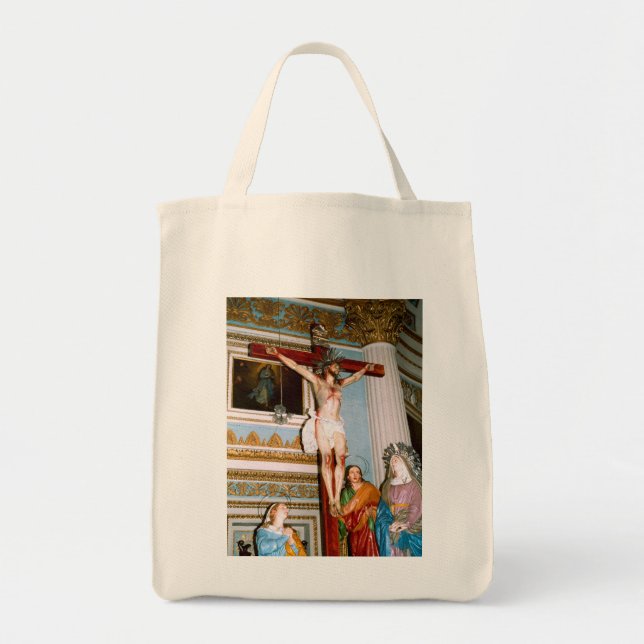 Crucifixion in Malta Tote Bag (Front)