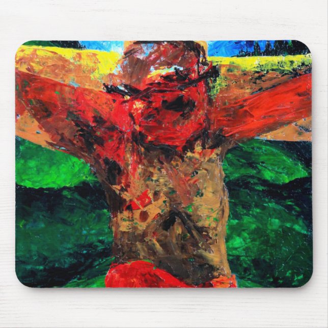 Crucifixion- it is finished 2009 mouse pad (Front)