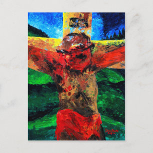 Crucifixion- it is finished 2009 postcard
