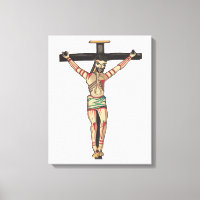  Crucifixion Jesus Christ Cross Watercolor art 