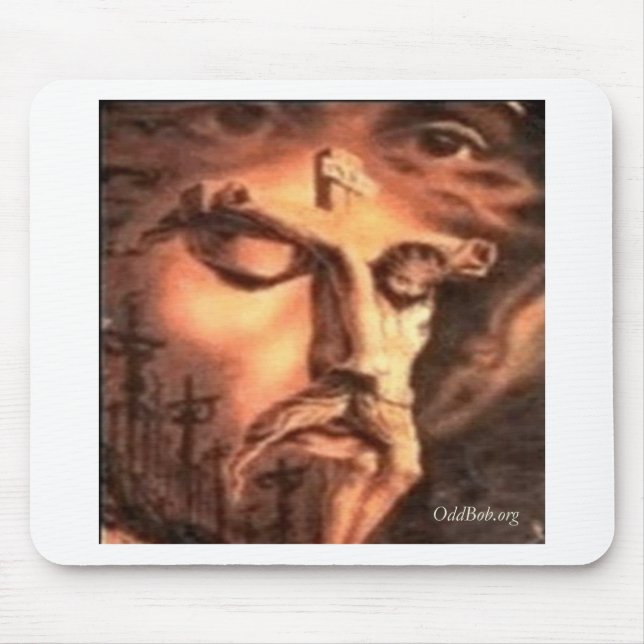 Crucifixion Mouse Pad (Front)