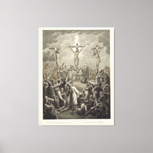 Crucifixion of Christ die Kreuzigung Jesu Christi Canvas Print