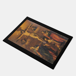 Crucifixion of Christ Doormat