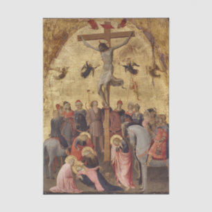 Crucifixion of Jesus by Fra Angelico Tissue Paper